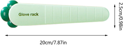  Générique Wall Mount Glove Holder, Carrot Shape Clip, Space Saving Storage, Multifunctional Stand Durabled Design For Trucks, Studios Businesses Workplaces, 7.87x0.98 Inches