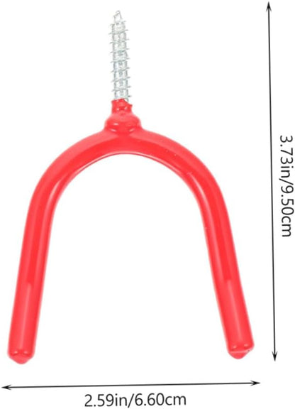  Gatuida Lot De 6 Crochets En Métal Galvanisé Robustes De Y Double Crochet Pour Organisation Du Garage Et Rangement D'outils Lourds Muraux