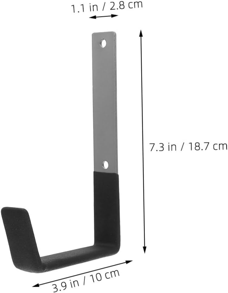  Gatuida 2pièces Crochets Muraux Pliables Acier Pour Garage Et Jardin Robustes Pour Outils Échelles Et Vélos