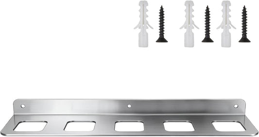 Générique Support Mural à Outils | Râtelier Mural 5 Compartiments Pour Garage Polyvalent,Rangement Pour Marteaux Et Outils | Pour Abri De Jardin Atelier Maison Usine Tournevis Et Pince
