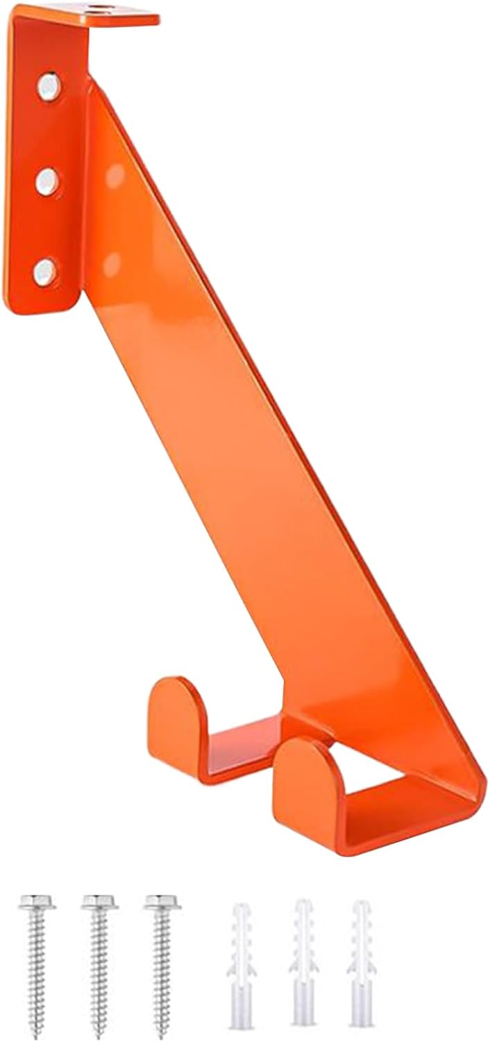  Porte-Tronçonneuse En Acier Inoxydable - Support Mural De Rangement Pour Outils De Garage - Support Lourd Pour Atelier Maison Jardin Affichage Outil Capacité 82 Kg