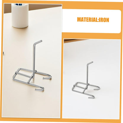  ULTECHNOVO Lot De 25 Crochets Muraux En Métal Argenté, Crochets D'affichage Robustes Pour Panneaux Perforés De 3,3 Mm, Compatibles Universels Pour Magasins Et Expositions