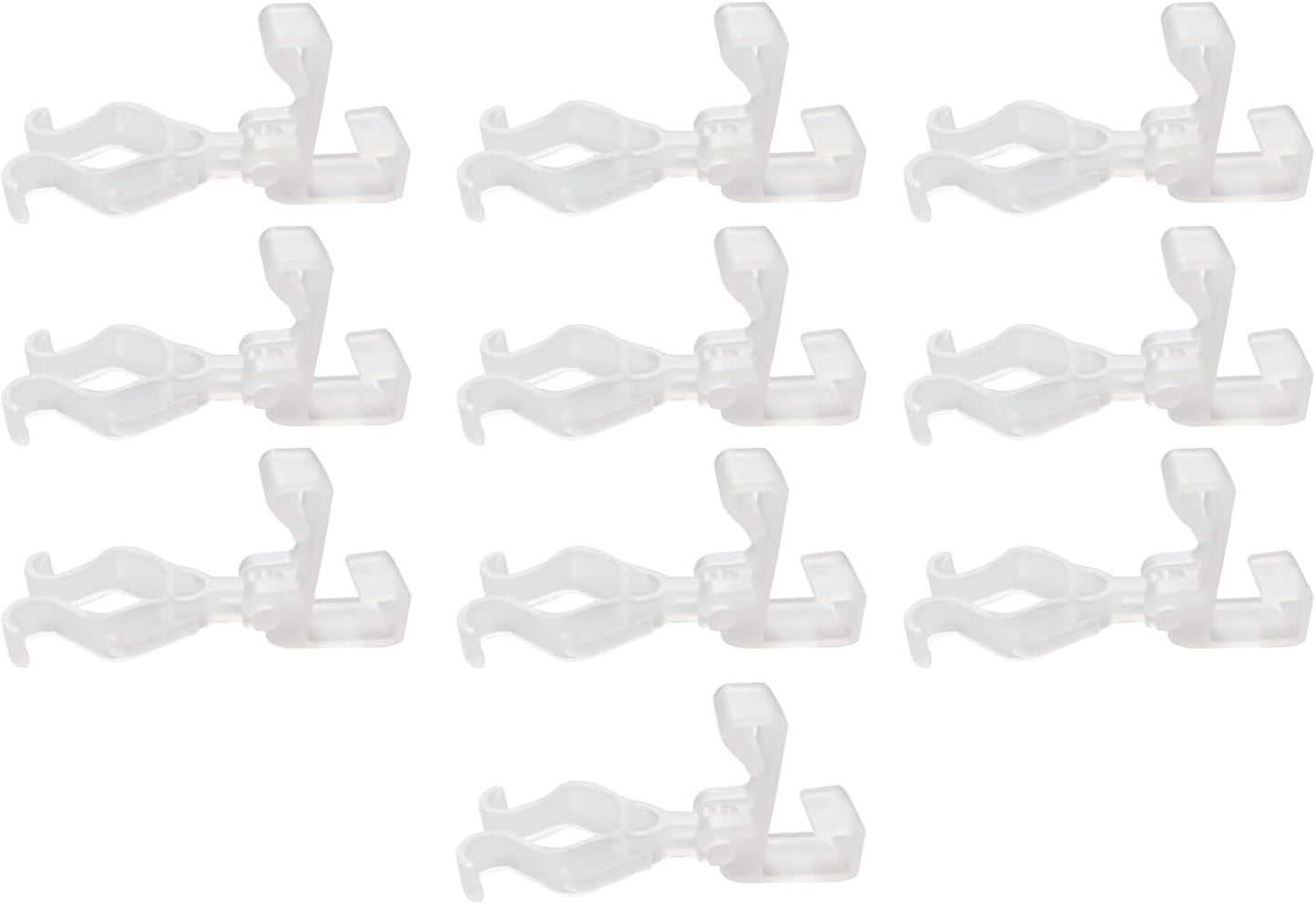  Attaches Pour Guirlandes Lumineuses Extérieures, Lot D'accessoires De Fixation Pour Décorations Festives, Fixation Câbles Pour Auvent Bardeaux Clôtures Fenêtre Jardins
