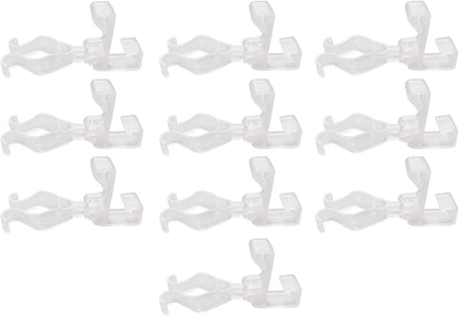  Attaches Pour Guirlandes Lumineuses Extérieures, Lot D'accessoires De Fixation Pour Décorations Festives, Fixation Câbles Pour Auvent Bardeaux Clôtures Fenêtre Jardins