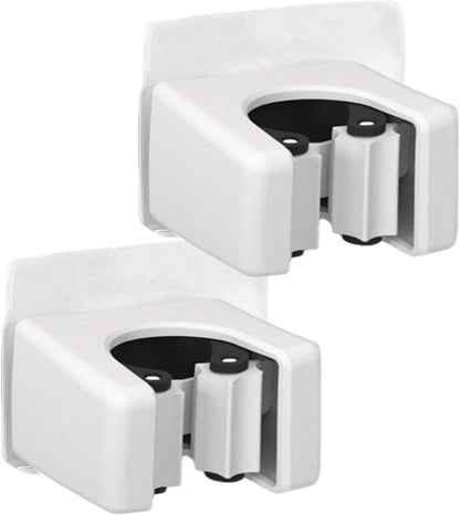 Genérico Generico Lot De 2 Porte-balais Et Porte-outils Résistants Pour Salle De Bain Pour Le Nettoyage - Pour Pelle D'aspirateur, Maison, Bureau, Dortoir, Camping-car, Cuisine, Salle De Bain