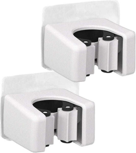 Genérico Generico Lot De 2 Porte-balais Et Porte-outils Résistants Pour Salle De Bain Pour Le Nettoyage - Pour Pelle D'aspirateur, Maison, Bureau, Dortoir, Camping-car, Cuisine, Salle De Bain