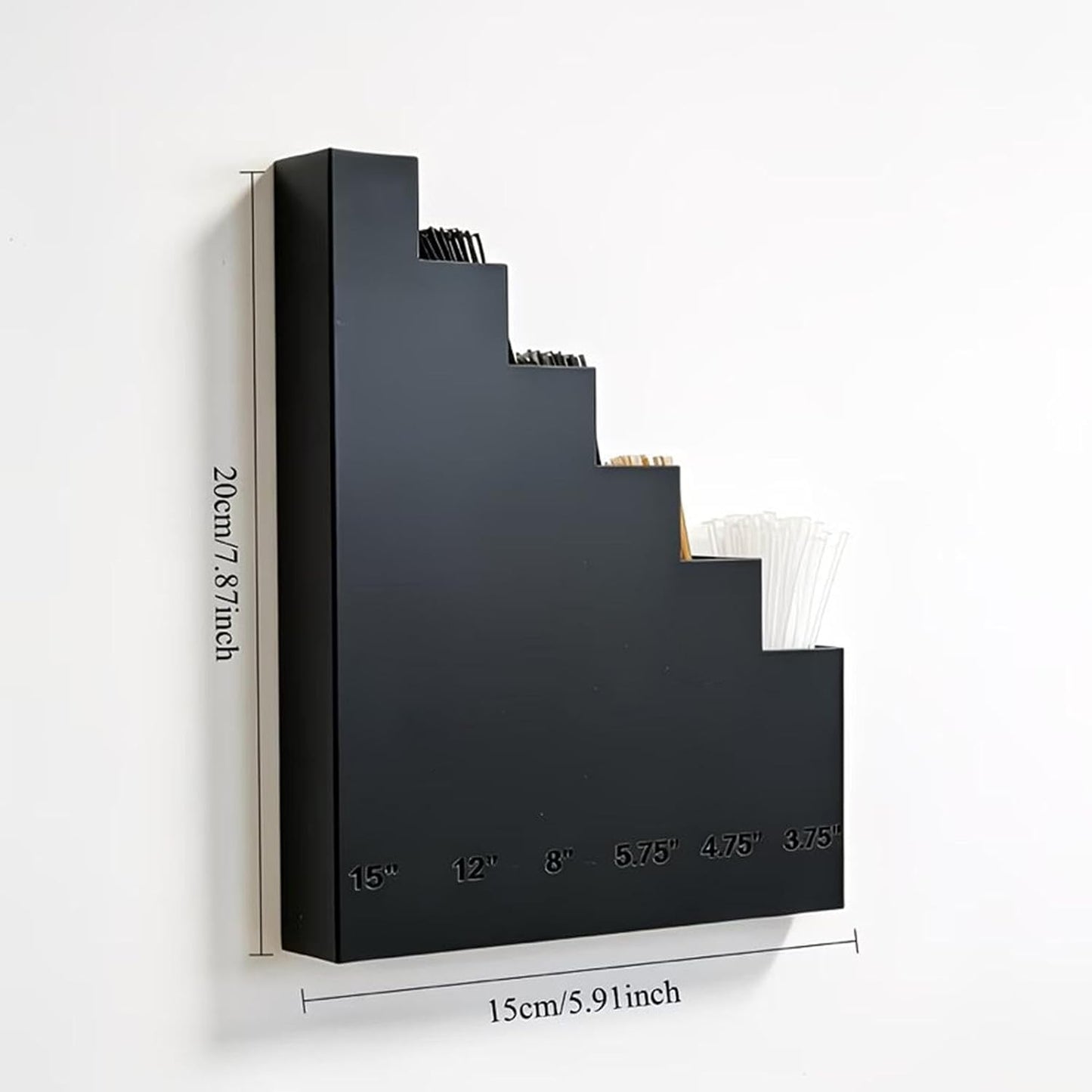 GENERIC Organiseur De Rangement Pour Attaches Zippées, étagère Murale Robuste Pour économiser De L'espace - Boîte De Rangement Pour Serre-câbles D'atelier - Pour La Gestion, Le Panneau Perforé, L'atelier, La