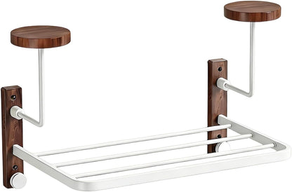  Support Mural Pour Casque Avec Design Peu Encombrant Et Finition En Bois élégante Pour Un Rangement Organisé. Support De Rangement Moderne Pour Coiffures Avec Construction En Bois Solide Et Métal Pour