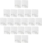  Ciieeo Supports De Prise Murale En Plastique 20pcs Sans Perçage Pour Organiser Câbles Et Prises Design Simple Et Montage Mural Facile