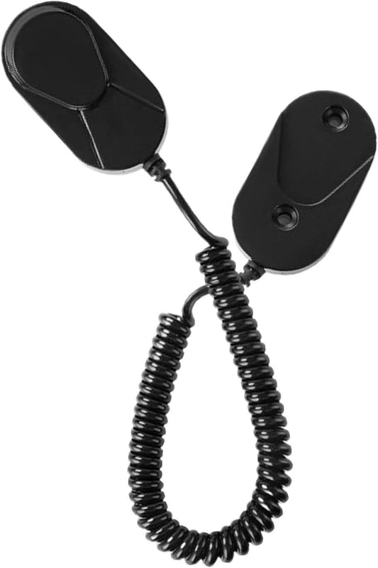 GENERIC Support Mural Pour Télécommande Avec Corde à Ressort Extensible, Organisateur De Contrôleur Pour Camping-car, Chevet, Chambre à Coucher, Mur D'intérieur