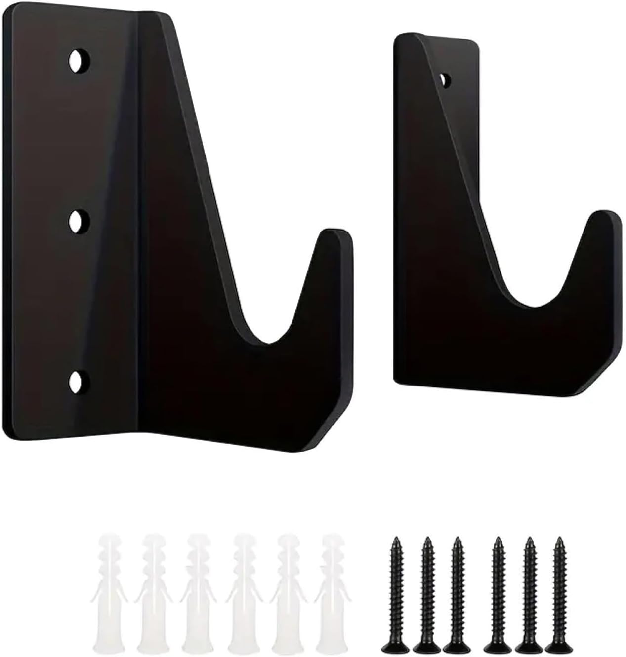  1 Paire De Supports Muraux En Acier Robuste Pour Cric, Stockage Sécurisé De Garage Hydraulique De Voiture