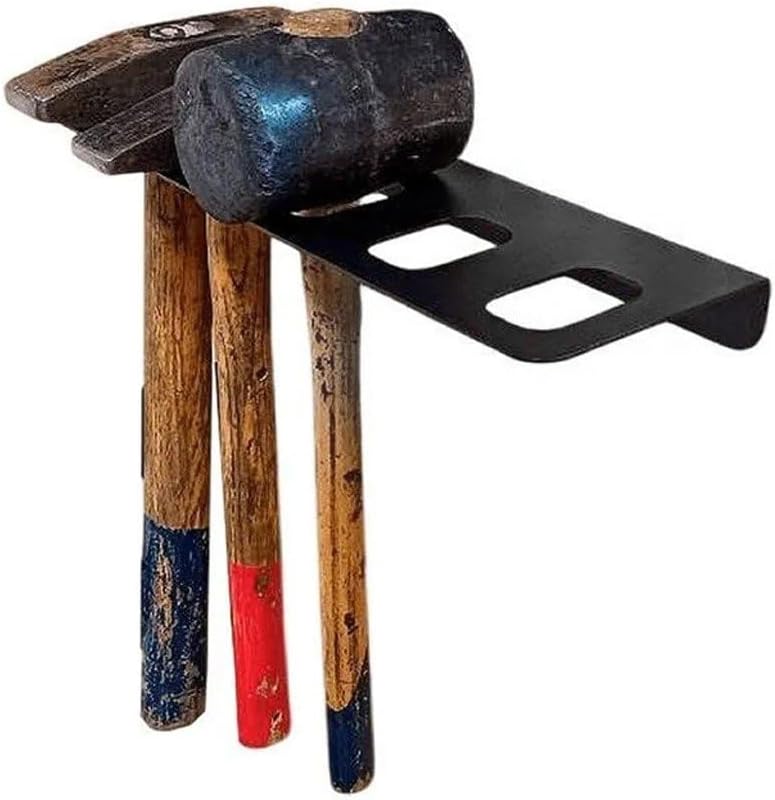  Dianzan Organisateur Mural D'outils, Support Métallique Mural Pour Tournevis, Marteaux Ciseaux - Solution De Rangement Peu Encombrante