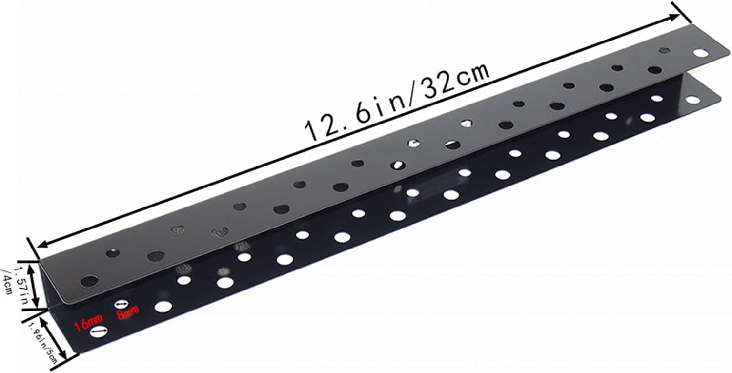 GENERIC Support Mural Pour Vis, Support De Rangement Avec Tournevis, 32,6 X 5,97 X 4,9 Cm, Support à Outils Robuste Pour Garage, Atelier, Abri De Jardin, Chambre, Organisation De La Maison