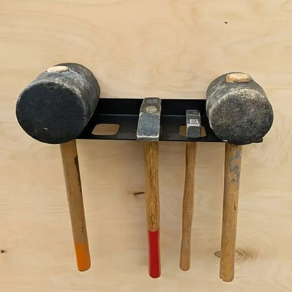  Dianzan Organisateur Mural D'outils, Support Métallique Mural Pour Tournevis, Marteaux Ciseaux - Solution De Rangement Peu Encombrante