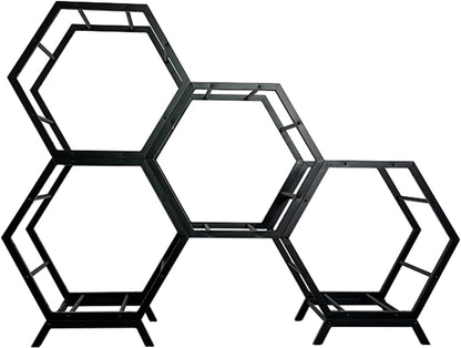  Générique Présentoir Empilable Pour Jantes De Pneus En Acier – Support Multi-pneus Pour Garage Et Atelier, Solution De Rangement Pour Moyeux De Roue De Voiture (Style 1-B)