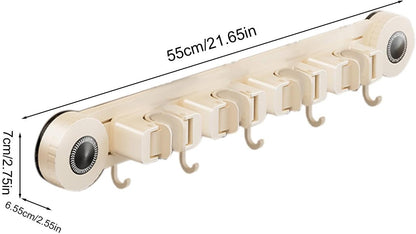GENERIC Support Pour Balai – Ventouse Robuste Et Antirouille – Support Mural Pour Balai – Pour Maison, Dortoir, Bureau, Appartement, Chambre à Coucher, Salon