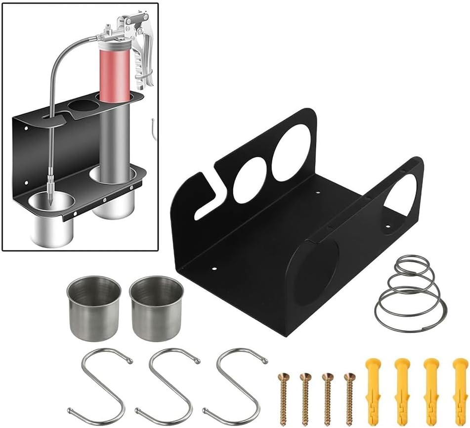  Support Mural Pour Graisseur, Support De Rangement Pour Outils Pour Ateliers, Garages, Usines, Magasins