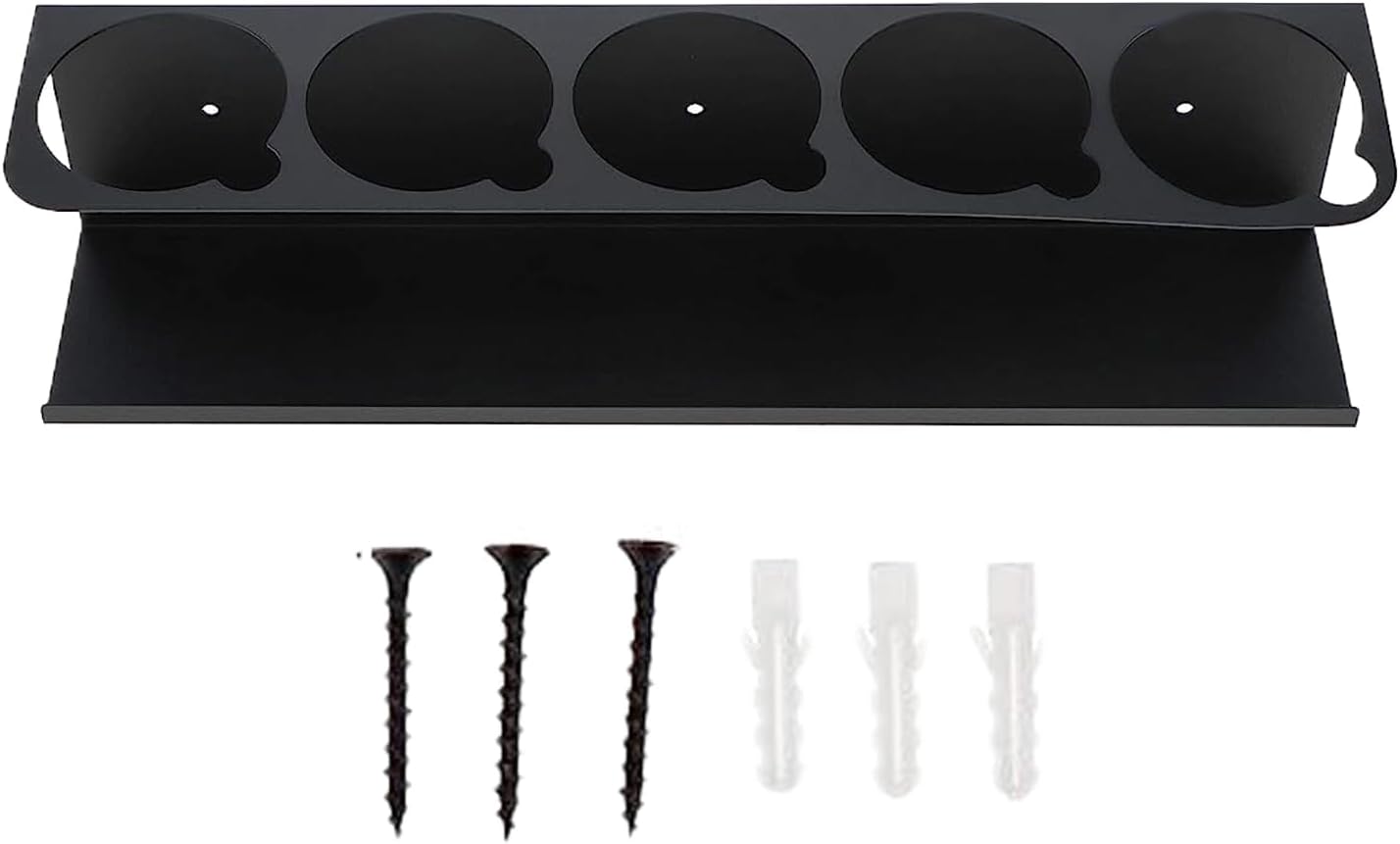 GENERIC Organiseur De Bouteilles De Peinture | Rangement Mural D'atelier | Support De Tube De Calfeutrage Avec Compartiment Pour Atelier Et Garage, Clé, Tournevis
