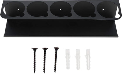 GENERIC Organiseur De Bouteilles De Peinture | Rangement Mural D'atelier | Support De Tube De Calfeutrage Avec Compartiment Pour Atelier Et Garage, Clé, Tournevis