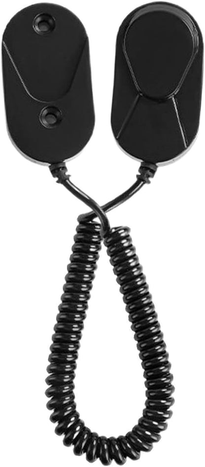 GENERIC Support Mural Pour Télécommande Avec Corde à Ressort Extensible, Organisateur De Contrôleur Pour Camping-car, Chevet, Chambre à Coucher, Mur D'intérieur