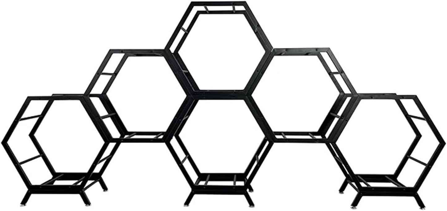  Générique Présentoir De Jantes En Métal, Support De Roue Empilable Et Robuste Pour Garage Et Atelier, Support De Rangement Compact Pour Pneus (3+1) - Organisez Efficacement Vos Jantes De Voiture