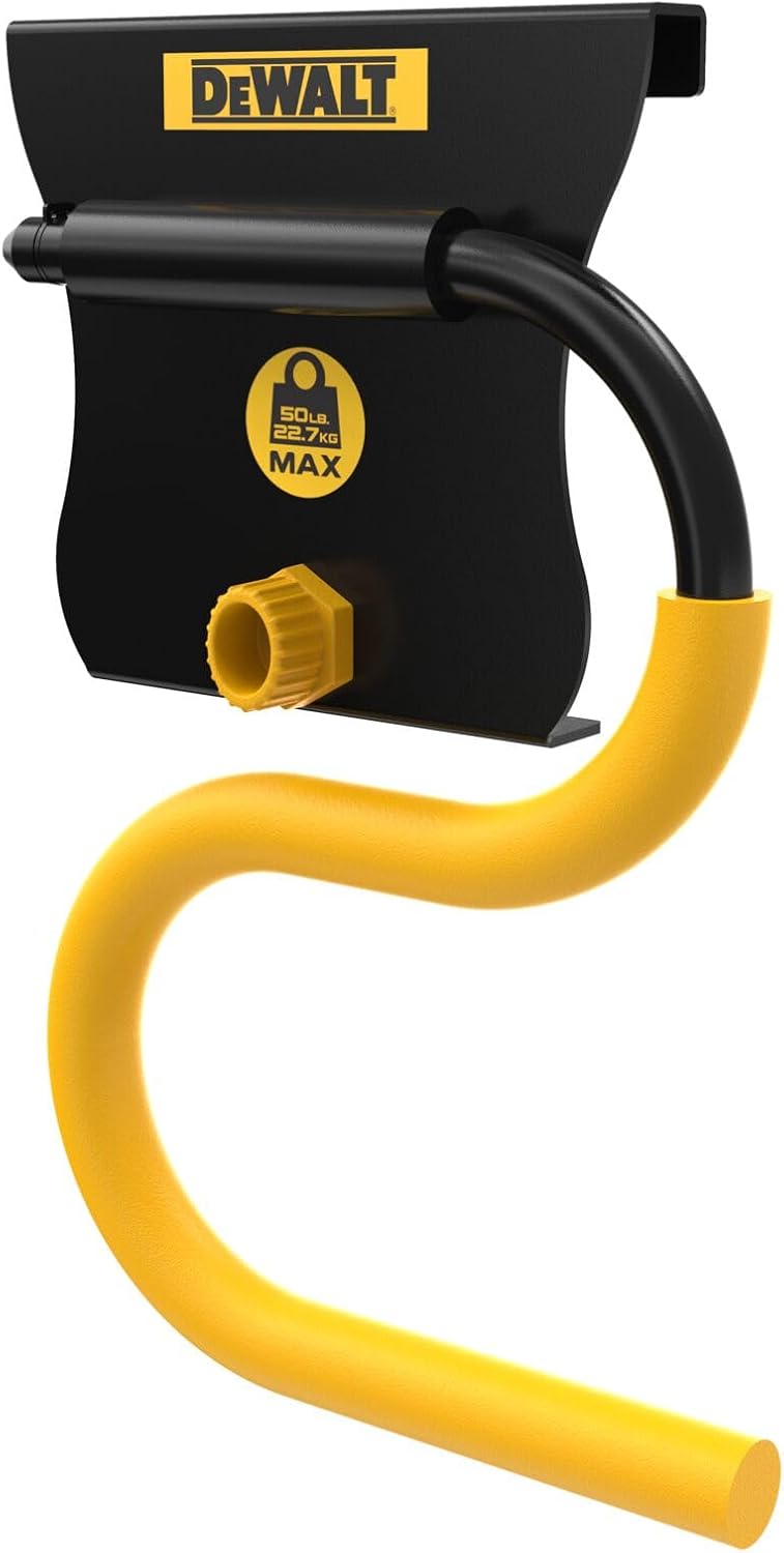  DEWALT Organiseur D'outils, Crochet à Long Manche, Pour Râteaux Et Balais, Compatible Avec Le Système De Rangement D'atelier (DWST82808)