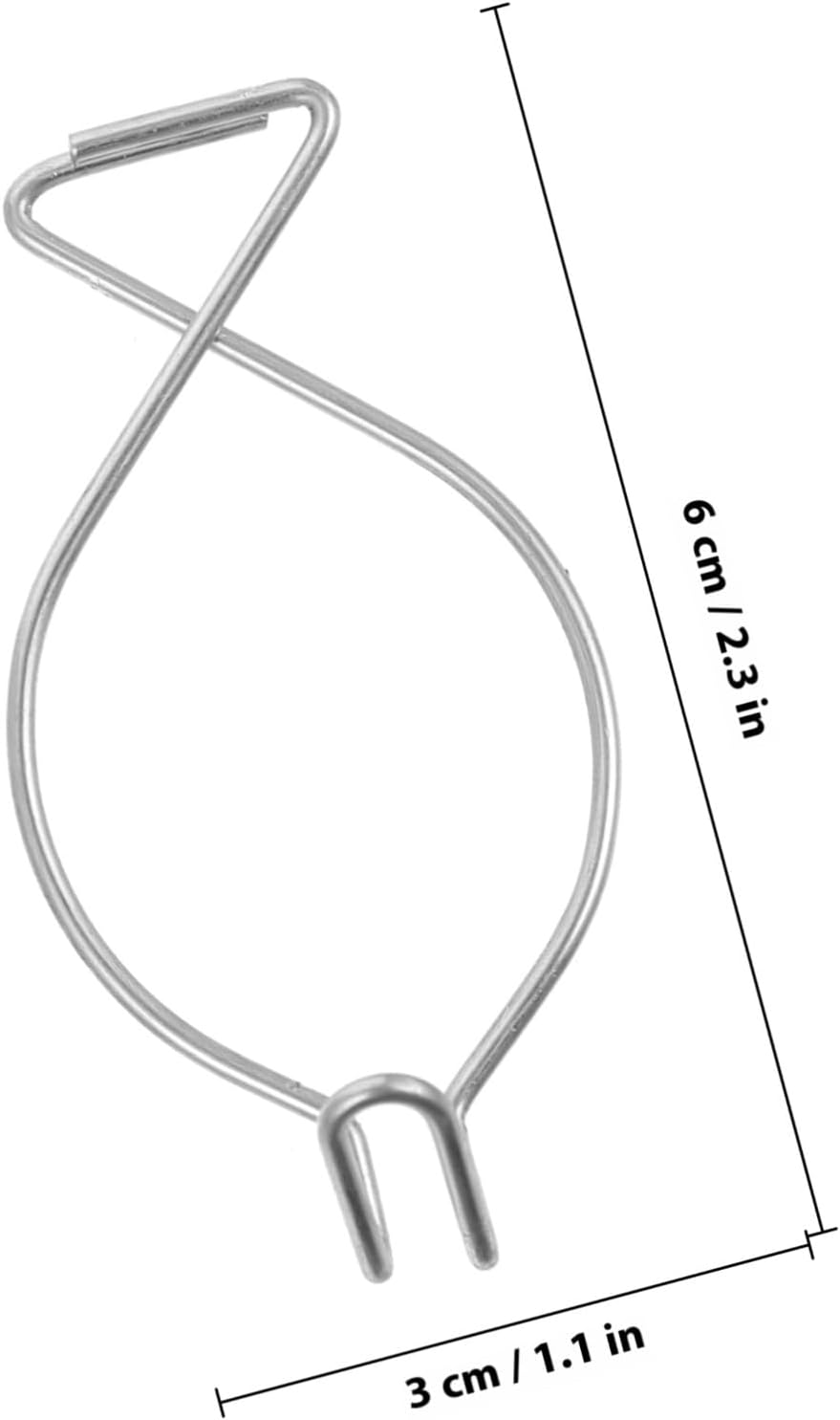  Angoily Clips Suspendre Pour Plafond Suspendu En Acier Galvanisé Argenté, Crochet à Pince Sans Clous Ni Vis, Charge, Lot De 100 Pièces Pour Décoration Mariage Et Affichage