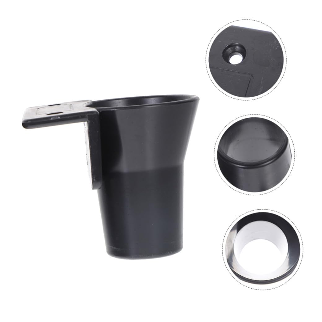  Ciieeo Support Mural Noir En Plastique Organiseur Pratique Et Confortable Pour Tournevis Électrique Pour Outils De Précision, Pour Atelier Et Bricolage