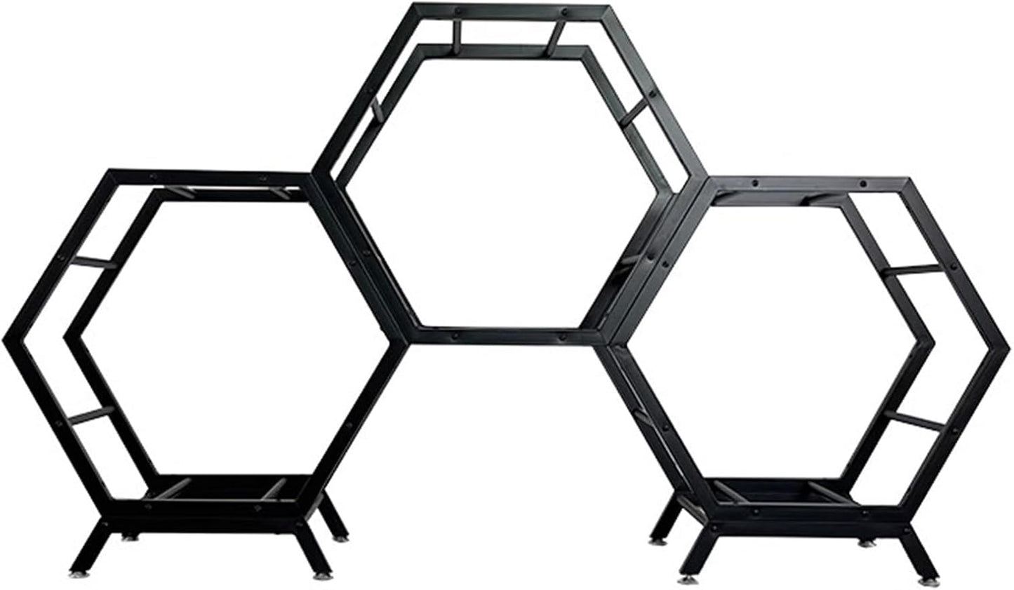  Générique Présentoir De Jantes En Métal, Support De Roue Empilable Et Robuste Pour Garage Et Atelier, Support De Rangement Compact Pour Pneus (3+1) - Organisez Efficacement Vos Jantes De Voiture