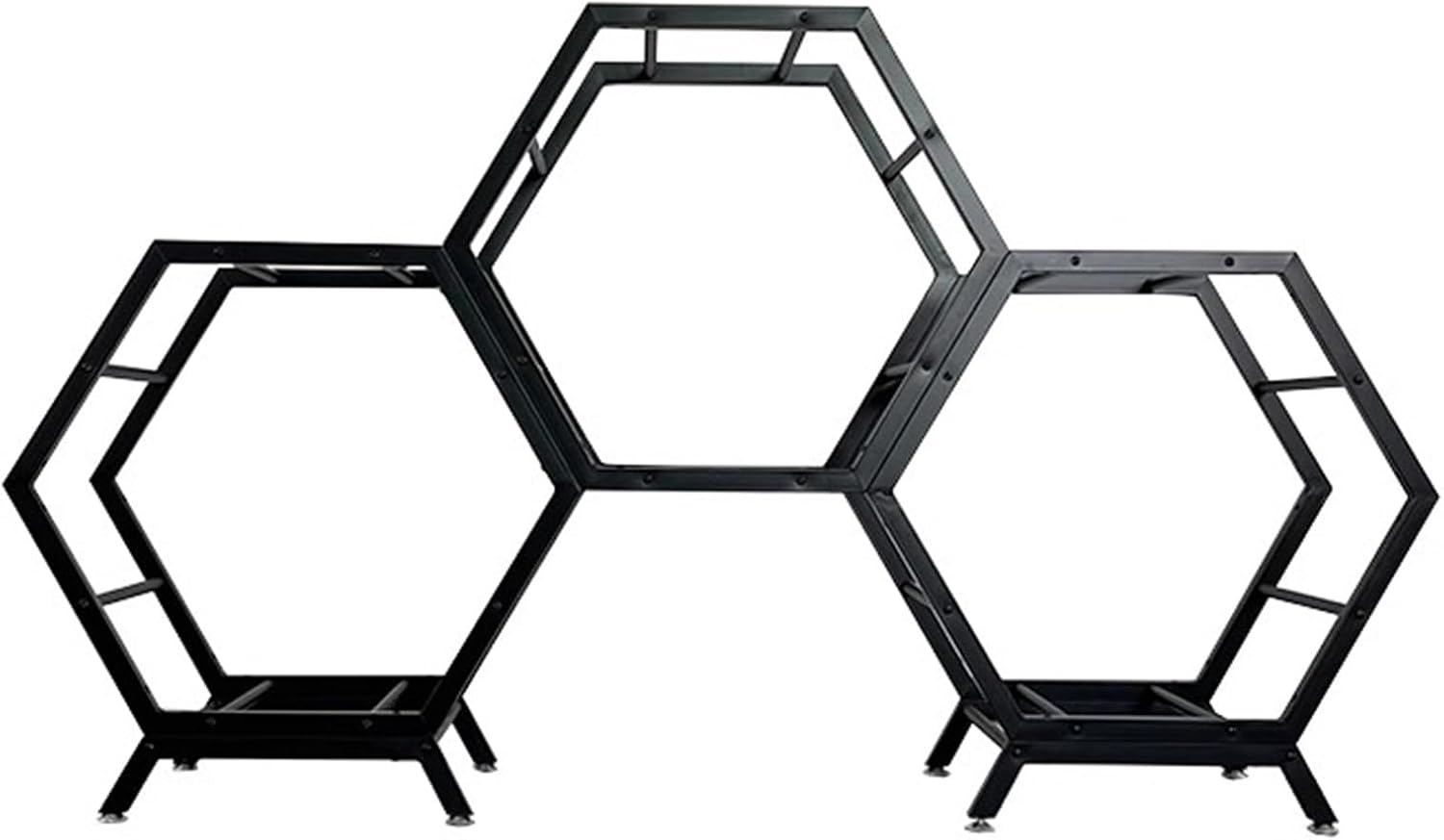 Générique Présentoir De Jantes En Métal, Support De Roue Empilable Et Robuste Pour Garage Et Atelier, Support De Rangement Compact Pour Pneus (3+1) - Organisez Efficacement Vos Jantes De Voiture
