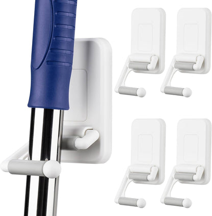  NiHome Lot De 4 Supports Muraux Pour Balai à Franges