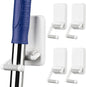 NiHome Lot De 4 Supports Muraux Pour Balai à Franges