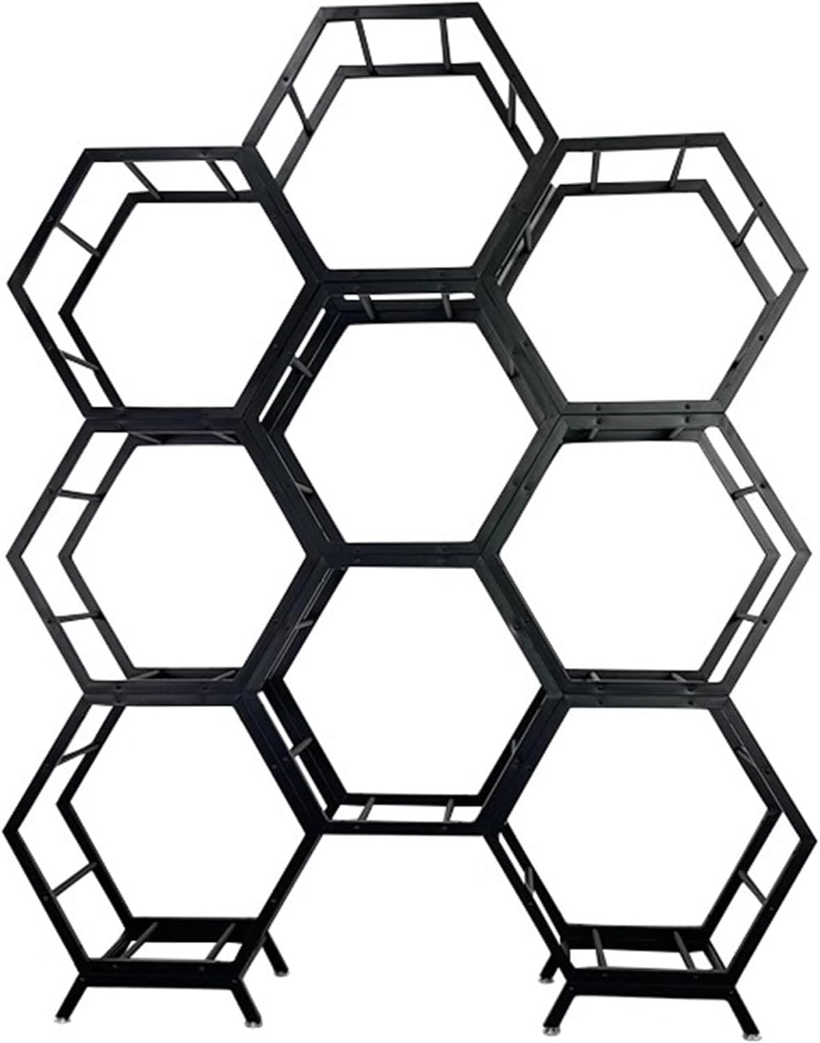  Générique Présentoir De Jantes En Métal, Support De Roue Empilable Et Robuste Pour Garage Et Atelier, Support De Rangement Compact Pour Pneus (3+1) - Organisez Efficacement Vos Jantes De Voiture