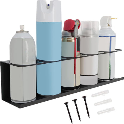GENERIC Support De Tube De Graisse | Support De Tube De Calfeutrage Mural D'atelier Avec Compartiment Pour Atelier Et Garage, Clé, Tournevis