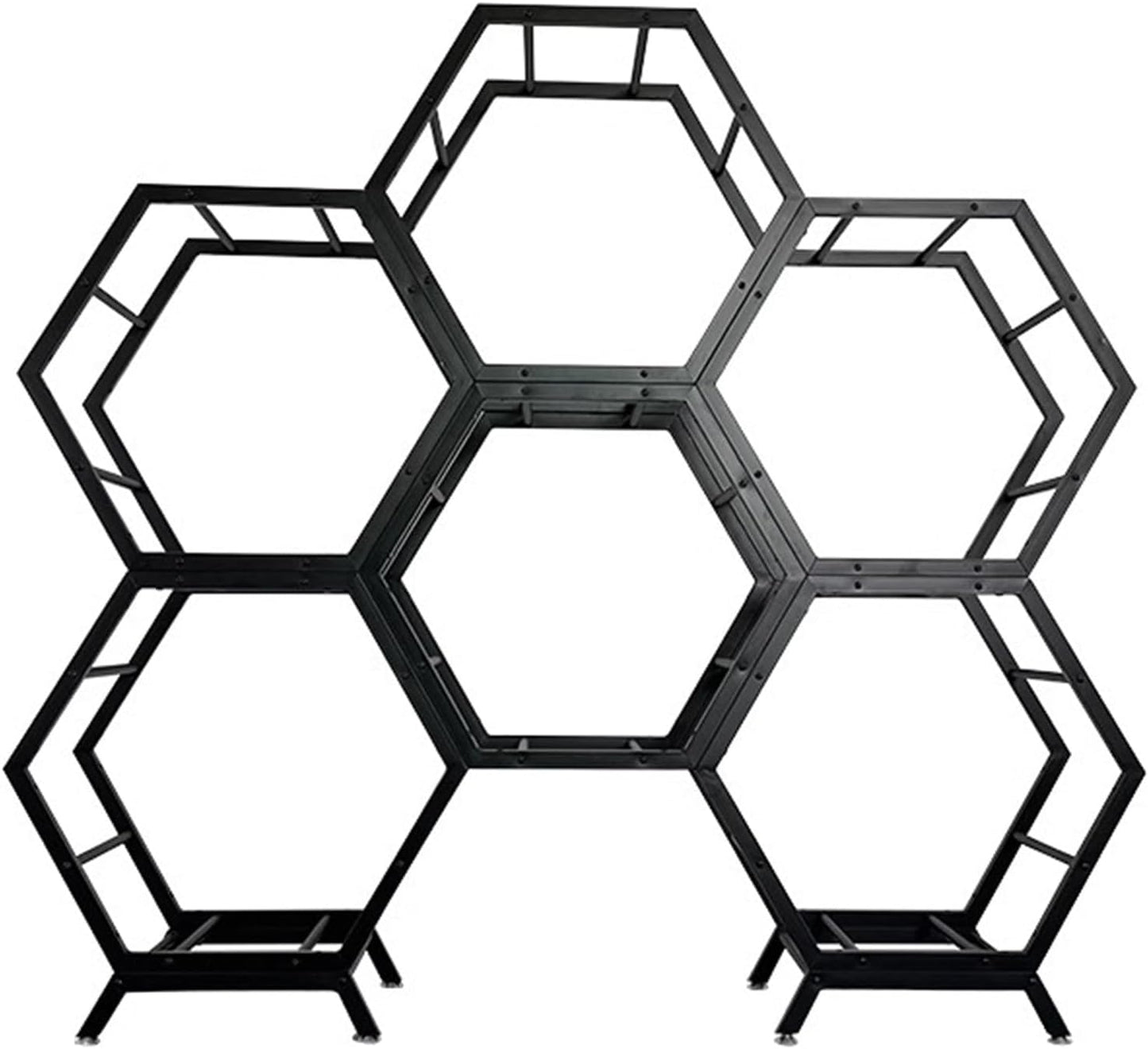  Générique Présentoir De Jantes En Métal, Support De Roue Empilable Et Robuste Pour Garage Et Atelier, Support De Rangement Compact Pour Pneus (3+1) - Organisez Efficacement Vos Jantes De Voiture
