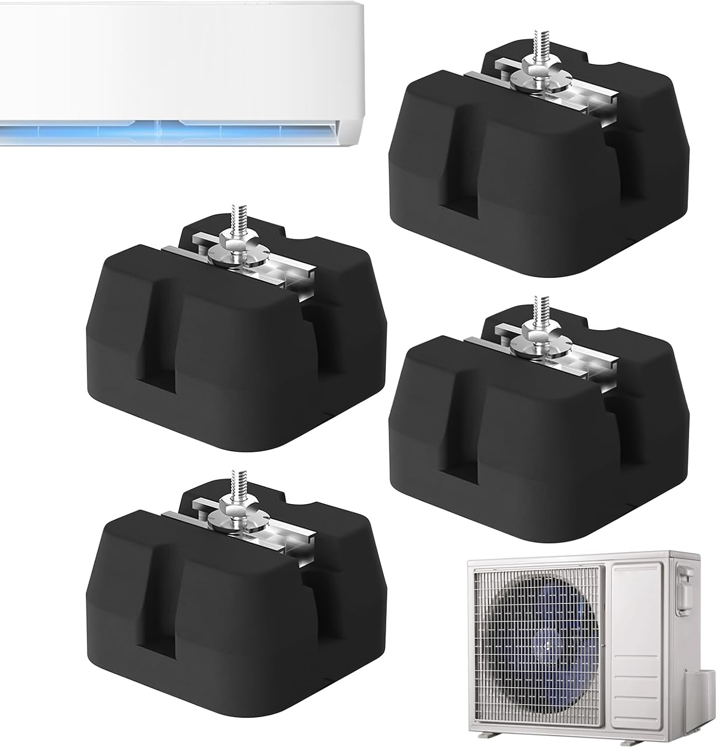 GENERIC Porte-embouts Magnétique, étagère De Rangement à 40 Emplacements, Organiseur Mural De 10 X 10 X 6,5 Cm, Plateau à Douilles Durable, Accessoire D'outils électriques, Utilisation En Atelier, Garage