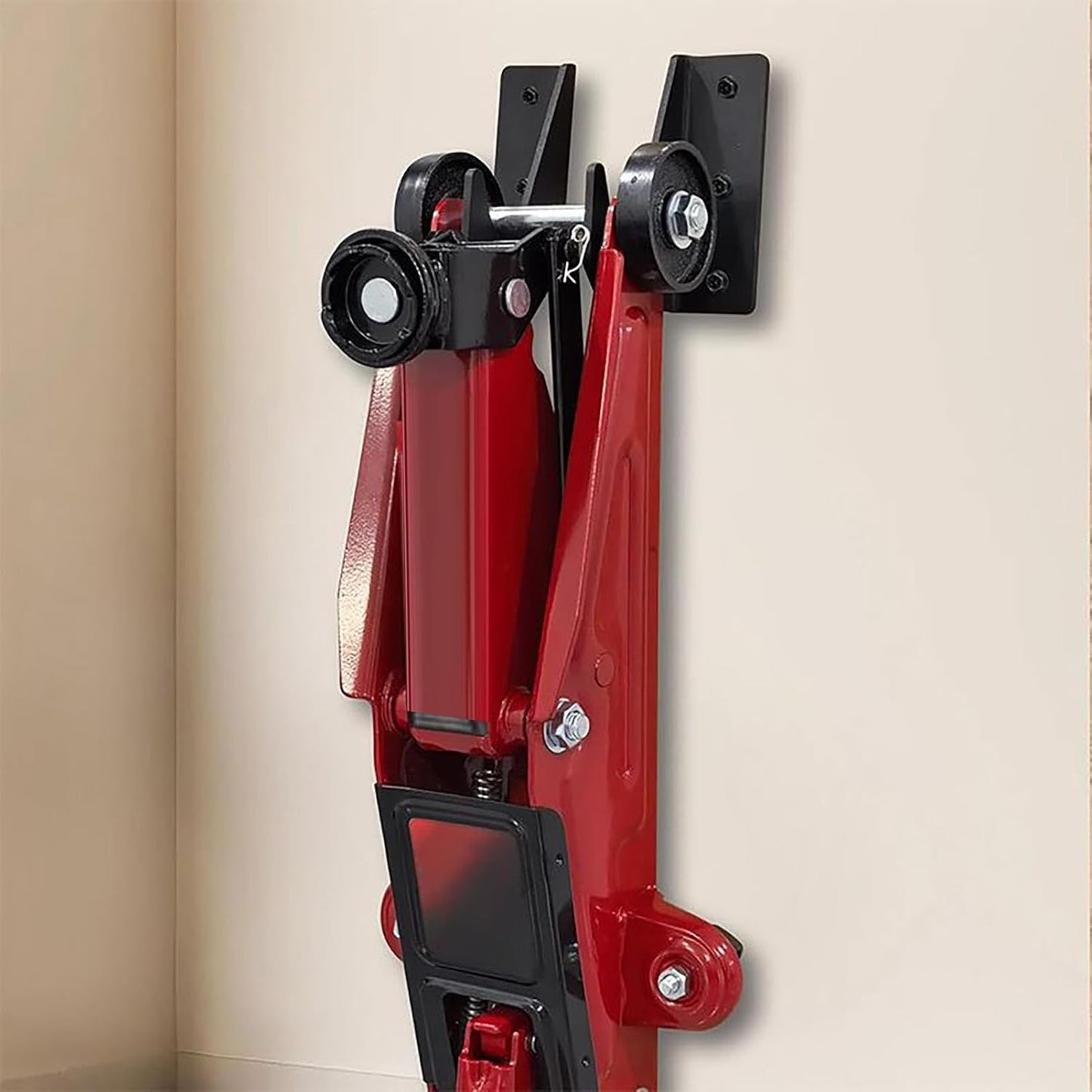 GENERIC Support Mural Pour Cric, Porte-outils De Garage Robuste, Support Hydraulique De 11,8 X 4,5 Cm, Supports De Rangement Muraux Pour L'entretien De Voiture, L'organisation Du Garage, Le Matériel