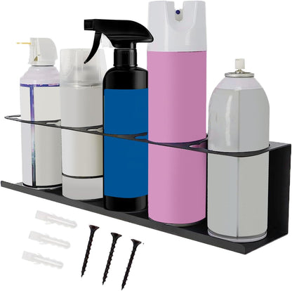 GENERIC Organiseur De Bouteilles De Peinture – Support Mural Pour Scellant, Support De Flacon Pulvérisateur Monté Sur Table Avec Design Peu Encombrant Pour Clé, Tournevis, Atelier, Garage, Maison
