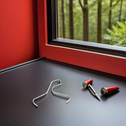  Cabilock Lot De 20 Crochets Réglables Pour Briques Fixation Murale Sans Perçage Pour L'Extérieur Et L'Intérieur Couleur Argent