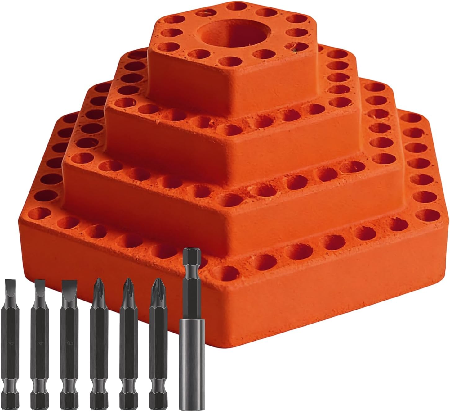 GENERIC Porte- De Tournevis – Organiseur D' Hexagonaux De 4,8 Mm | Pour Garage, Travail Du Bois, Outils électriques, Construction, Cloisons Sèches électriques, Charpentier, Maison