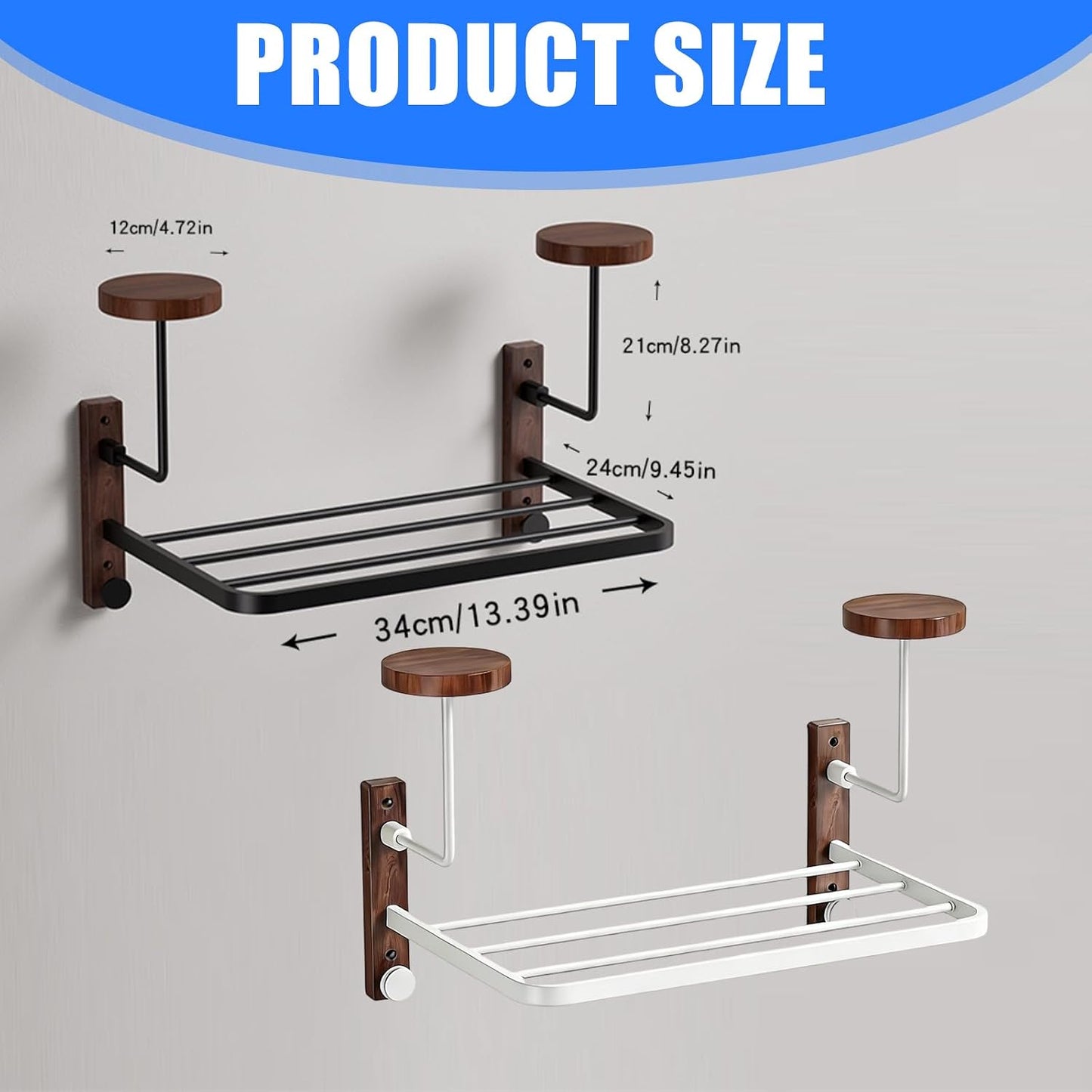  Support Mural Pour Casque Avec Design Peu Encombrant Et Finition En Bois élégante Pour Un Rangement Organisé. Support De Rangement Moderne Pour Coiffures Avec Construction En Bois Solide Et Métal Pour
