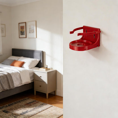 GENERIC Support Mural, Support D'organisation Antidérapant, Support De 20 Cm Avec Fonction De Prise En Main Sécurisée, Appareil De Rangement D'équipement, Support Mural Avec Design, Accessoire De Rangement