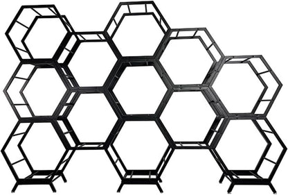  Générique Présentoir De Jantes En Métal, Support De Roue Empilable Et Robuste Pour Garage Et Atelier, Support De Rangement Compact Pour Pneus (3+1) - Organisez Efficacement Vos Jantes De Voiture