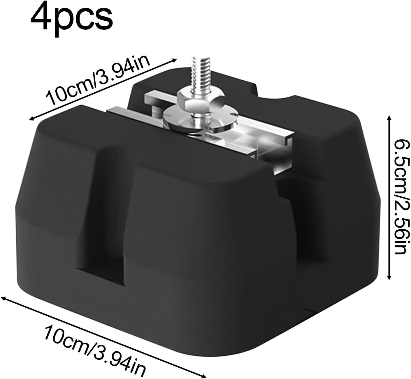 GENERIC Porte-embouts Magnétique, étagère De Rangement à 40 Emplacements, Organiseur Mural De 10 X 10 X 6,5 Cm, Plateau à Douilles Durable, Accessoire D'outils électriques, Utilisation En Atelier, Garage