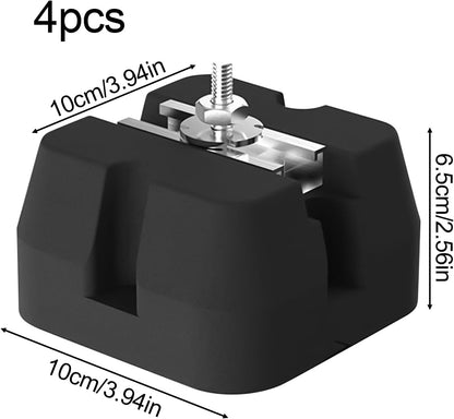 GENERIC Porte-embouts Magnétique, étagère De Rangement à 40 Emplacements, Organiseur Mural De 10 X 10 X 6,5 Cm, Plateau à Douilles Durable, Accessoire D'outils électriques, Utilisation En Atelier, Garage