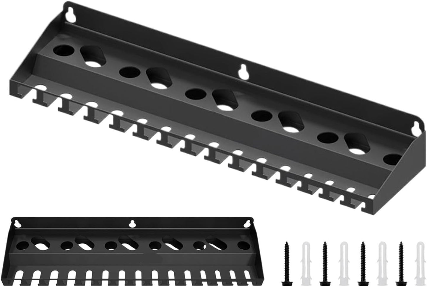 GENERIC Organisateur D'outils De Garage, Pince Utilitaire, Support De Rangement Mural De 650 G Avec Poignée, Détails De Base En Résine, Crochets Utilitaires D'atelier, Accessoires De Maison Pour Jardin, Cour