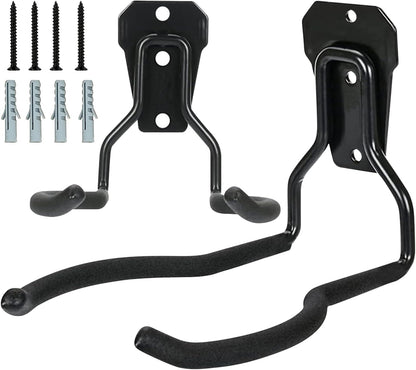  Générique Porte-Outil De Jardin Pour Outils Électriques,Porte-Outils Noir Antirouille - Jardin,Organisateur Polyvalent Gain De Place Avec Crochets Pour Système De Rangement Mural De Garage