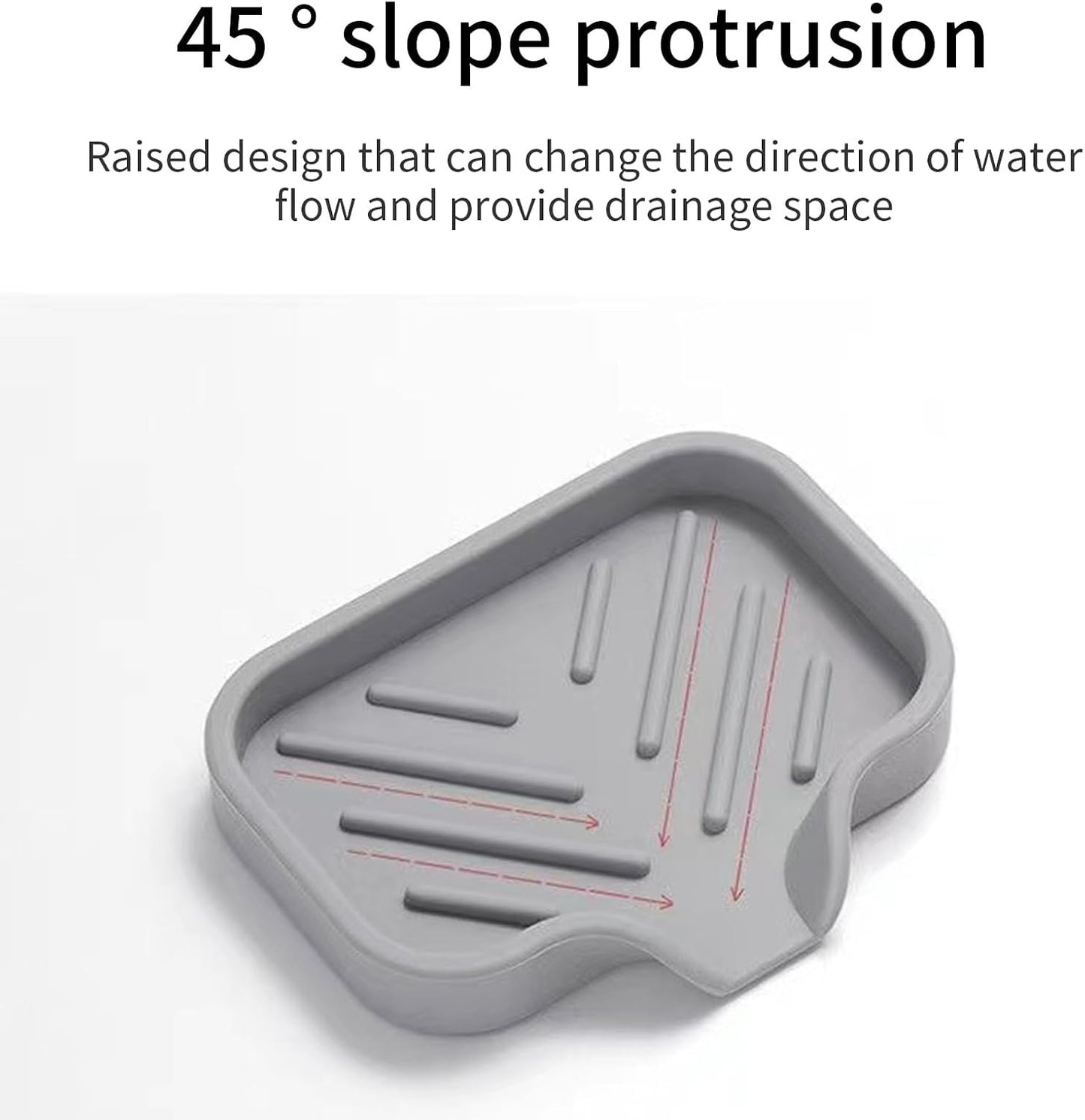  Plateau De Rangement En Silicone Facile à Utiliser Pour Ranger Les Articles De Toilette Et Les Objets De Décoration Avec Style Et Praticité Pour Un Espace Bien Rangé Et Pratique