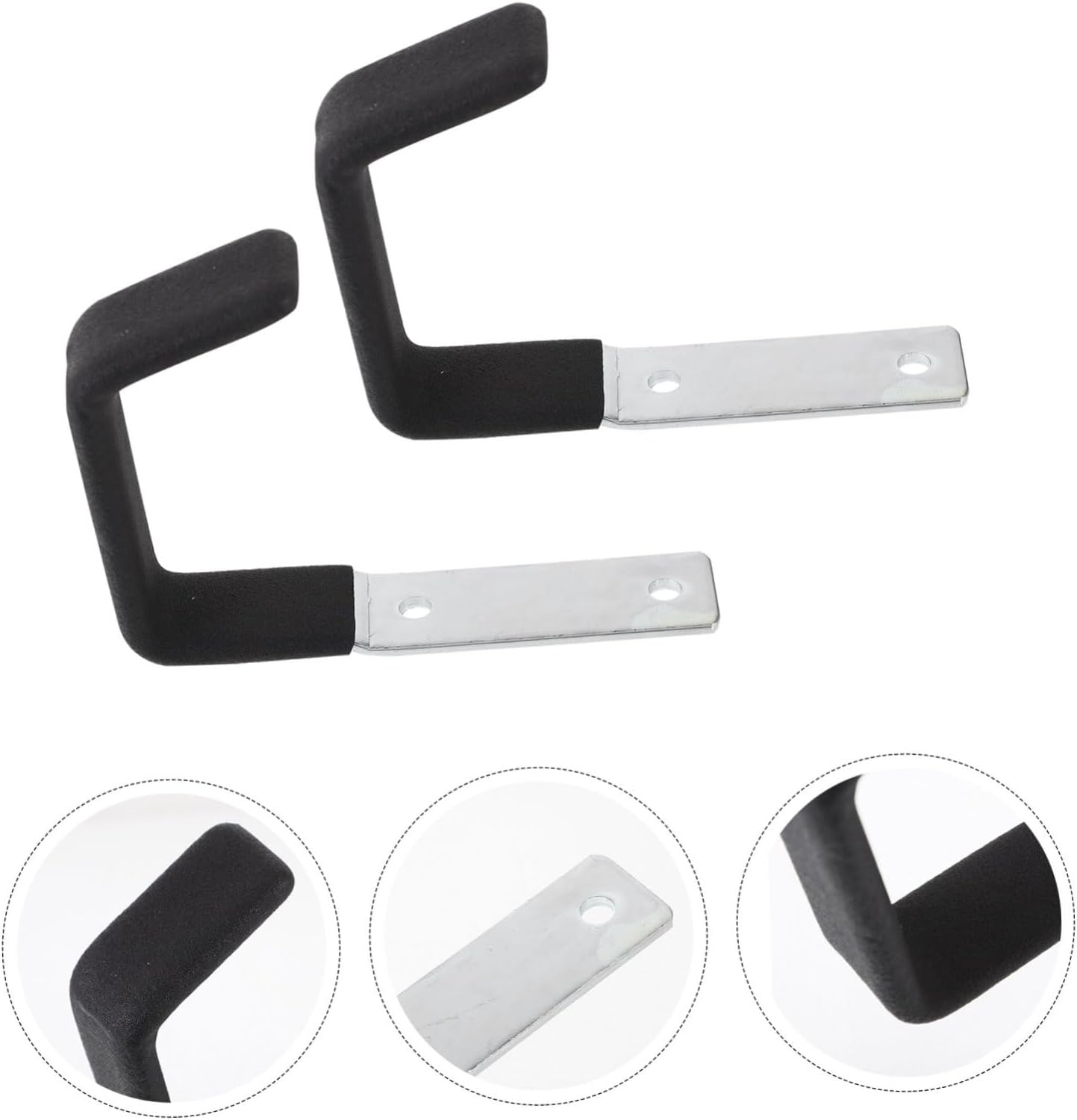  Jojofuny 10pièces Mural Garage Supports Métalliques Réglables Pour Outils Accroches Pour Rangement De Jardin Et Garage