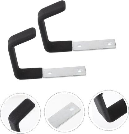  Jojofuny 10pièces Mural Garage Supports Métalliques Réglables Pour Outils Accroches Pour Rangement De Jardin Et Garage